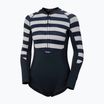 Női neoprén ruha Helly Hansen Waterwear Long Sleeve Spring Wetsuit navy stripe