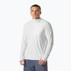 Férfi trekking pulóver Helly Hansen Shine Solen 1/2 Zip Hoodie fehér