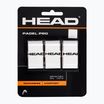 HEAD Padel Pro ütőcsomagolás 3 db fehér.