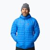 Férfi Fjällräven Expedition Lätt Hoodie pehelypaplan kabát un kék