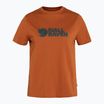 Női trekking póló Fjällräven Logo barna F87146