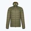 Férfi Fjällräven Expedition Pack Down Hoodie zöld/mustársárga pehelypaplan dzseki