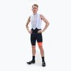 Férfi kerékpáros rövidnadrág POC Essential Road VPDs Bib Shorts uranium black/hydrogen white