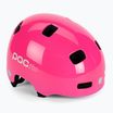 Gyermek kerékpáros sisak POC POCito Crane MIPS fluorescent pink