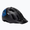 Kerékpáros sisak POC Axion uranium black/opal blue metallic/matt
