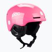 Gyermek síbukósisakok POC POCito Obex MIPS fluorescent pink