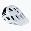 Kerékpáros sisak POC Kortal Race MIPS hydrogen white/uranium black matt