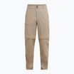 Férfi Peak Performance Iconiq Zip trekking nadrág avid bézs színben