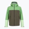 Férfi Peak Performance Trail Hipe Shell kabát borsmenta/fenyőtű/zöld esőkabát