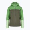 Női Peak Performance Trail Hipe Shell kabát borsmenta/fenyőtű/élénk esőkabát