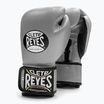 Boxkesztyű Cleto Reyes Velcro Sparring silver/black