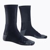 X-Socks Gravel Discover Crew fekete/szürke zokni