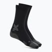 X-Socks Run Discover Crew fekete/szürke zokni