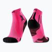 Férfi zokni X-Socks Run Perform Ankle fluo rózsaszín/x fekete