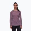 Női hosszú ujjú felső Mammut Tree Wool FL flux melange 01700