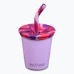 Klean Kanteen Kid's Steel Straw Lid 296 ml krókuszszirom bögre