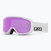 Gogle narciarskie Giro Cruz white wordmark/ amber pink