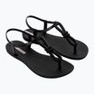 Ipanema Class Infinity fekete/fekete/lila női szandálok