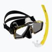 Mares Starfish '12 búvárszett maszk + snorkel fekete/sárga 411740
