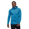 Férfi trekking pulóver Black Diamond Factor Hoody kék AP7440404015