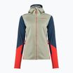 La Sportiva Cosmic Hoody tea/storm blue női trekking melegítő pulóver