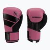 Hayabusa S4 rózsaszín/fekete bokszkesztyűk S4BG