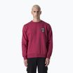 Férfi Everlast Neutrals Crewneck pulóver bordeaux-i színben