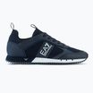 EA7 Emporio Armani fekete-fehér cipő fekete-fehér csipkével, tengerészkék/fehér cipő