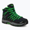 Gyerek trekking cipő CMP Rigel Mid blue/gecko