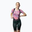 Női kerékpáros rövidnadrág Alé Stones Cargo Bibshorts zöld fa