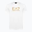 Férfi póló EA7 Emporio Armani Train Gold Label Tee Pima Big Logo white