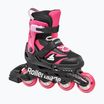 Rollerblade Microblade Jr gyermek görkorcsolya fekete/rózsaszín