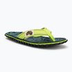 Gumbies Islander lime hibiszkuszos flip flopok