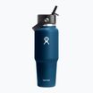 Hydro Flask Wide Flex Straw Travel termál palack 945 ml indigó színű