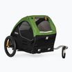 Burley Tail Wagon fekete/zöld kutya kerékpár utánfutó
