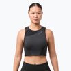 Női futó felső NNormal Trail Cropped Top fekete