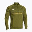 Férfi Joma Record III Full Zip khaki színű futó melegítőfelső