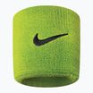 Nike Swoosh csuklópántok 2 db atomzöld/fekete