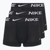 Nike Dri-Fit Essential férfi boxeralsó 3 pár fekete/fekete/fekete/fekete