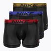 Nike Dri-Fit Essential férfi boxeralsó 3 pár fekete/királyi/arany