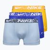 Nike Dri-Fit Essential férfi boxeralsó 3 pár hyper royal/gold/szürke