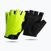 Rogelli Core Jr gyermek kerékpáros kesztyű fluor sárga
