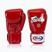 Fairtex Super Sparring bokszkesztyű - Locked Thumb piros