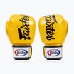 Boxkesztyű Fairtex Deluxe Tight-Fit gold