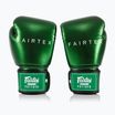 Boxkesztyű Fairtex Metallic Boxing green