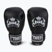 Top King Muay Thai Ultimate Air bokszkesztyűk fekete TKBGAV