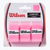 Wilson Pro Comfort Overgrip Pink WRZ4014PK+ Teniszütő csomagolása