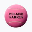 Wilson Roland Garros 9 Jumbo rózsaszín, autogramos teniszlabda