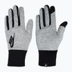 Női futókesztyű Nike Club Fleece grey heather/black/black