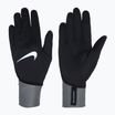 Női futókesztyű Nike Pacer Midweight RG black/smoke grey/silver